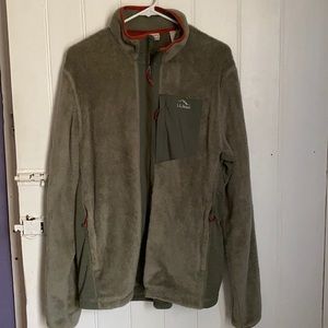 Men’s Large adventure hybrid fleece full zip fleece.